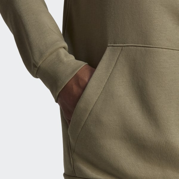 Verde Camisola com Capuz em Fleece Essentials IZA15
