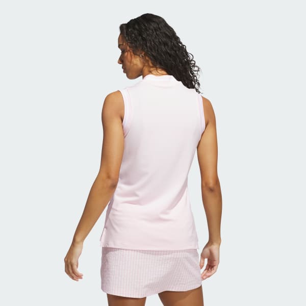 Pink Ultimate365 Zip Polo