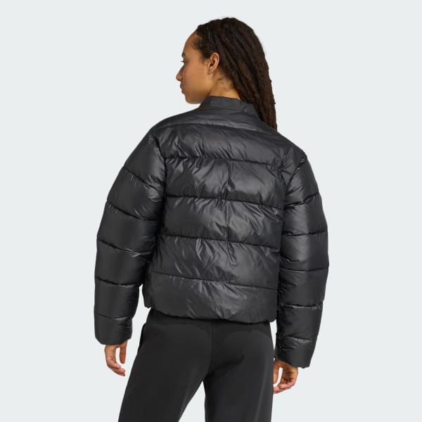 Negro Chaqueta Essentials CLIMAWARM Acolchada de Plumón Sintético