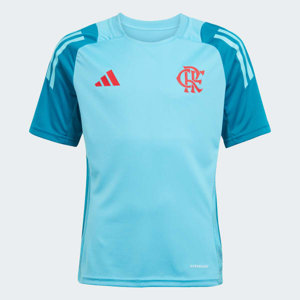 Azul Camisa Treino Infantil CR Flamengo Tiro 24