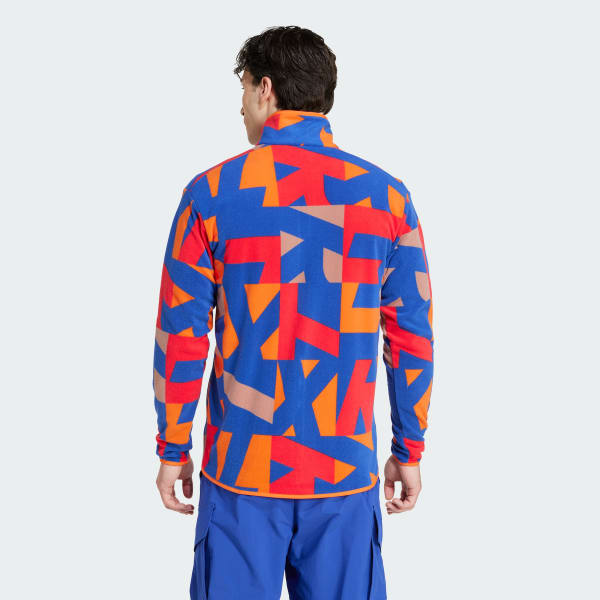 Ροζ Terrex Multi Printed Full-Zip Fleece Jacket