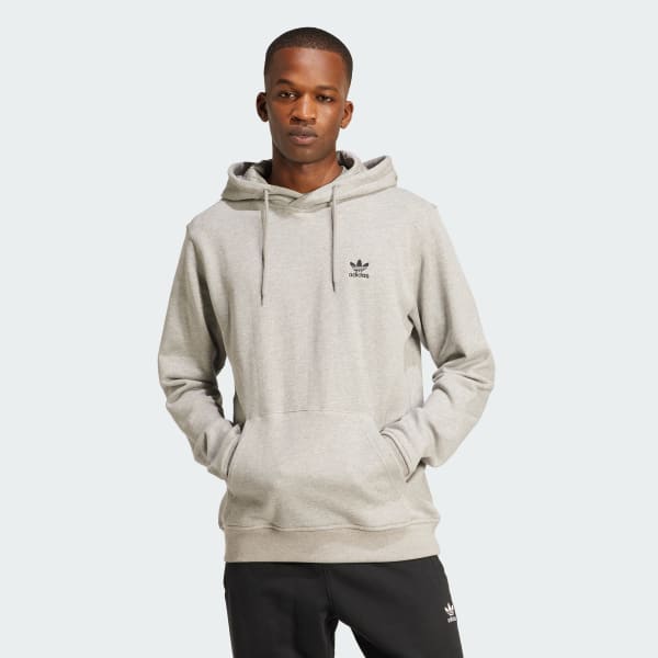 Polerón con Capucha Trifolio Essentials Felpa Francesa - Gris