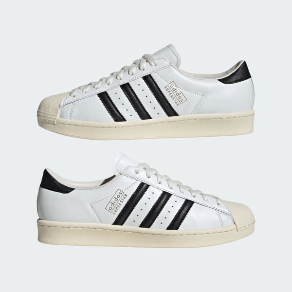 もらって嬉しい出産祝い In Made Vintage Superstar adidas Germany White - Shoes 靴