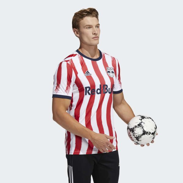 adidas 2023-24 New York Red Bulls Home Jersey - Pearl Citrine in 2023