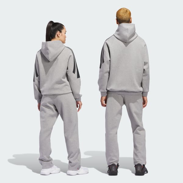 Grey adidas Basketball Spacer Track Pants (Gender Neutral)