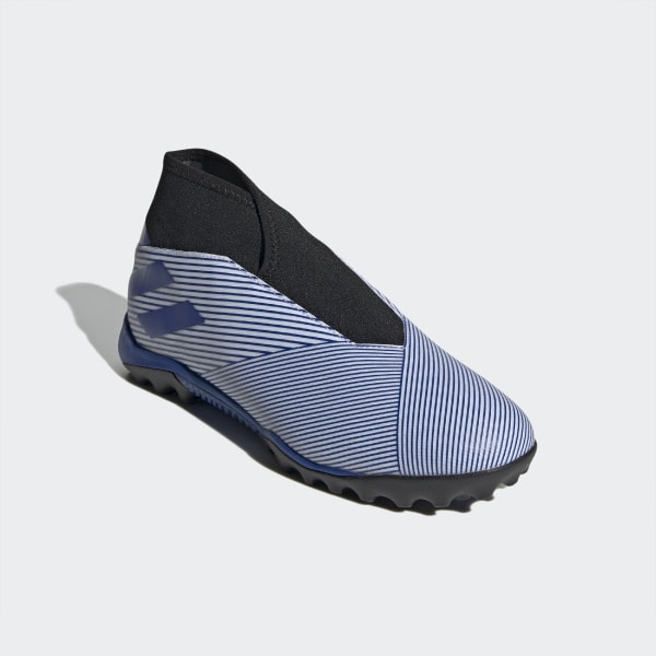 nemeziz 19.3 laceless mens astro turf trainers