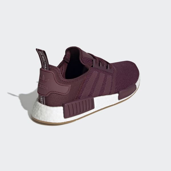 nmd_r1 shoes maroon