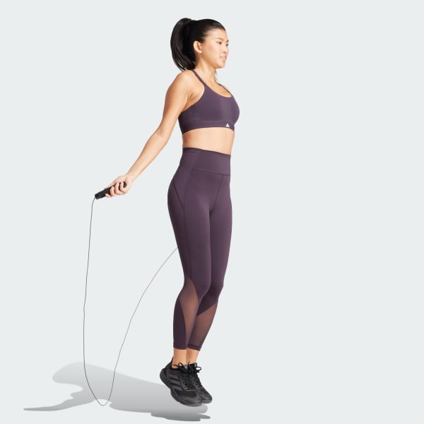 Purple Tailored HIIT Training 7/8 Leggings