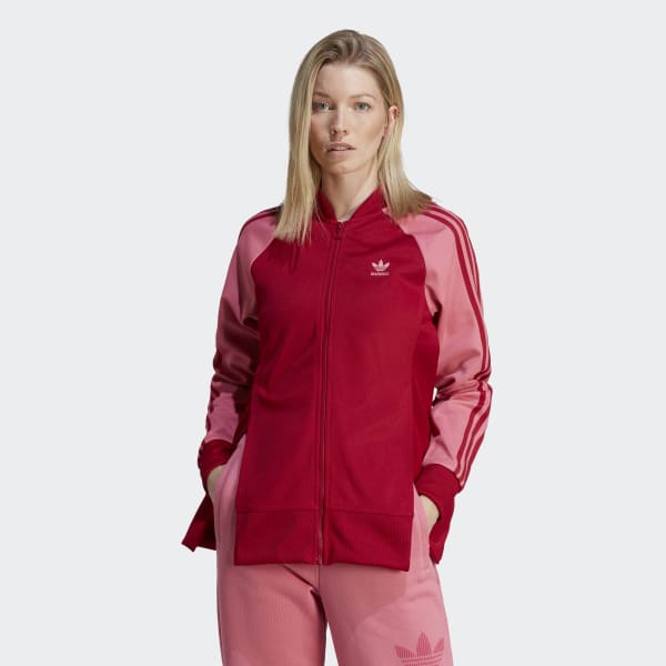 Están deprimidos nosotros Delicioso Chaqueta Adicolor Classics Collegiate - Rojo adidas | adidas España