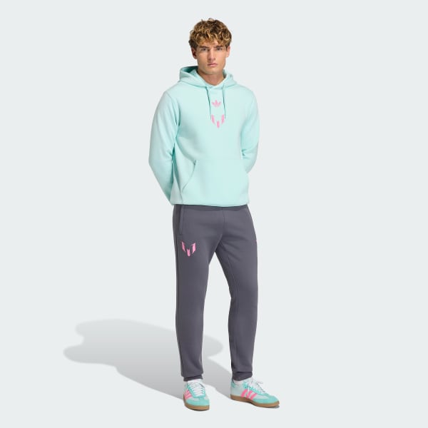 Grey Messi Tracksuit Bottoms