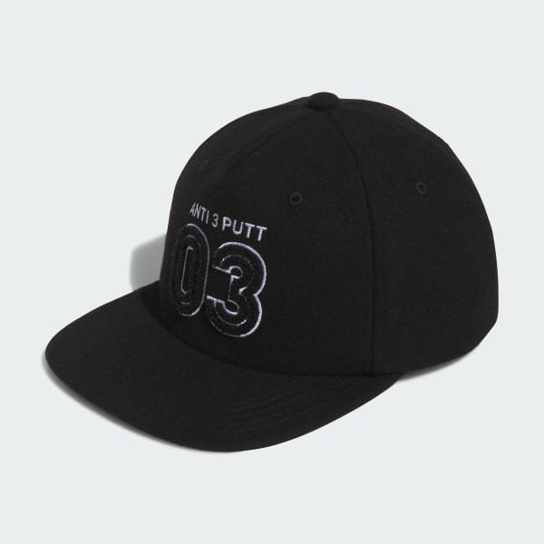 Black Anti 3 Putt Hat