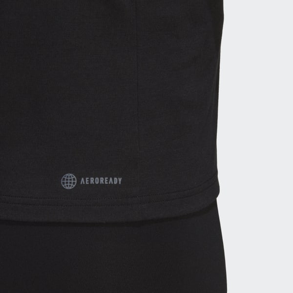 Black AEROREADY Made for Training Floral Tee RT608