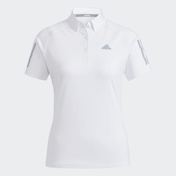 White 3-Stripes Polo Shirt VS980