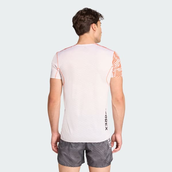 adidas Terrex Techrock Pro Tee - White | Free Shipping with