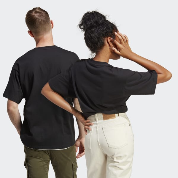 Schwarz Graphic T-Shirt
