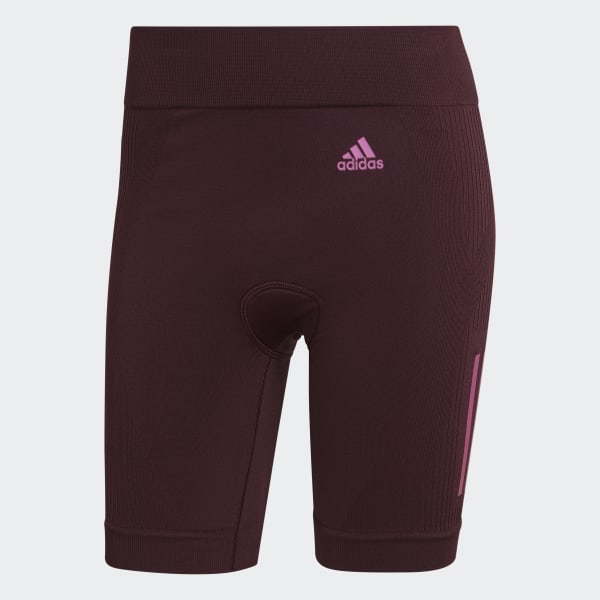 adidas Indoor Cycling Shorts Burgundy adidas Australia