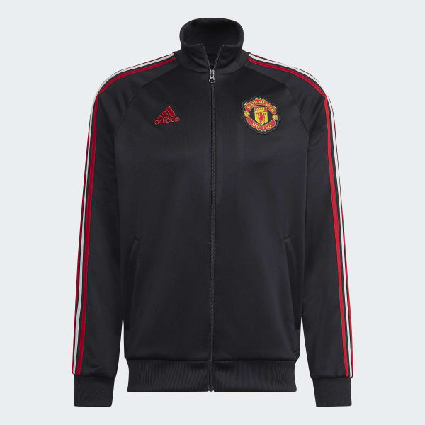 Czerń Manchester United 3-Stripes Track Top DD158