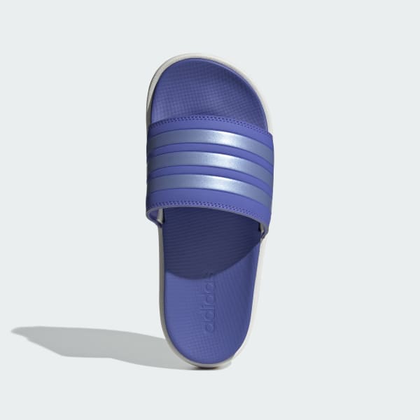 Adidas adilette blue top