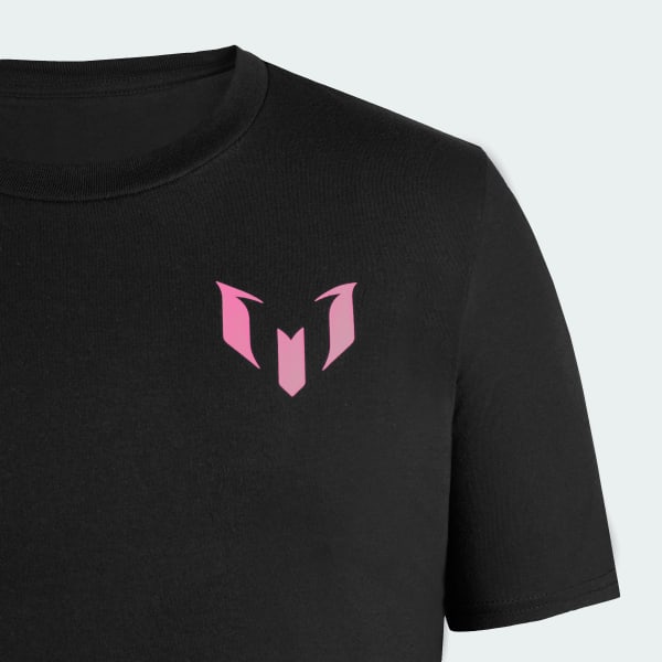 Preto Camiseta Messi Football Graphic