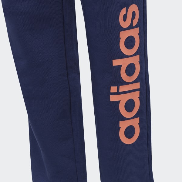 Adidas essentials linear on sale logo pants men's