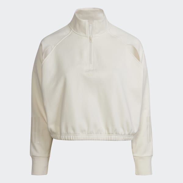 bézová Mikina Hyperglam Fleece (plus size) RF645