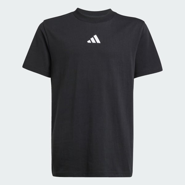 สีดำ เสื้อยืด Essentials สำหรับเด็ก