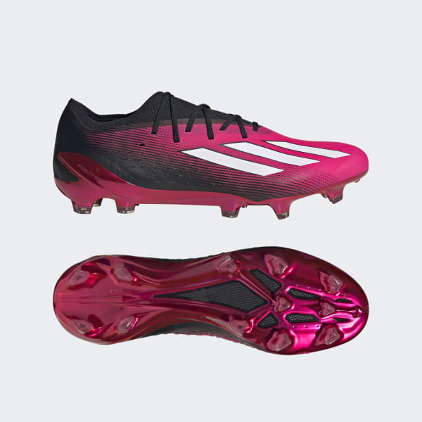 adidas X Speedportal.1 Firm Ground Soccer Cleats - Pink | Free