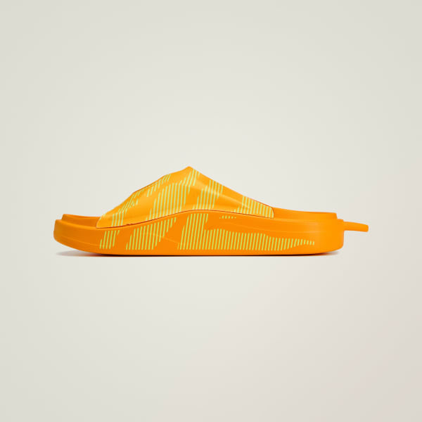 Adidas neon orange slides top