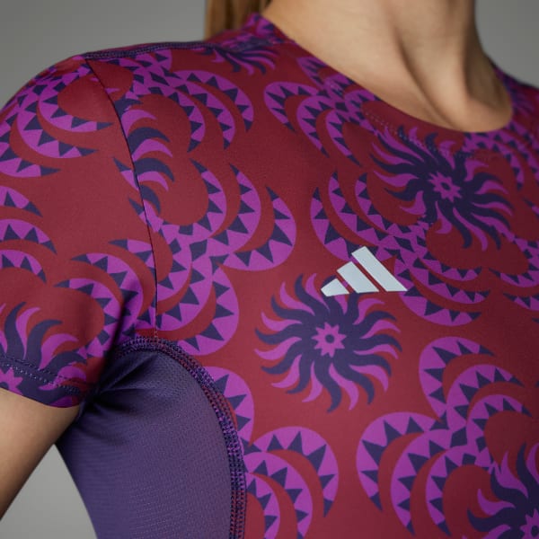Roxo Camiseta Adizero x FARM