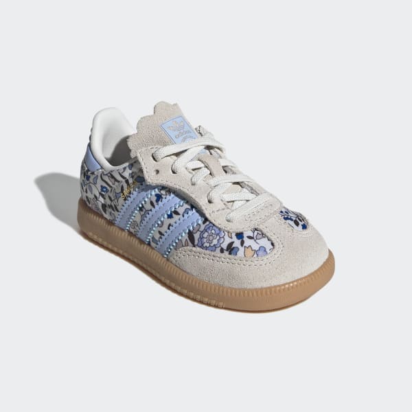 靴 ADIDAS SAMBA LIBERTY adidas Samba OG X Liberty London Elastic Lace Shoes Kids
