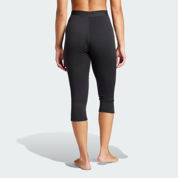 cerná LEGÍNY XPERIOR MERINO 260 BASE LAYER 3/4