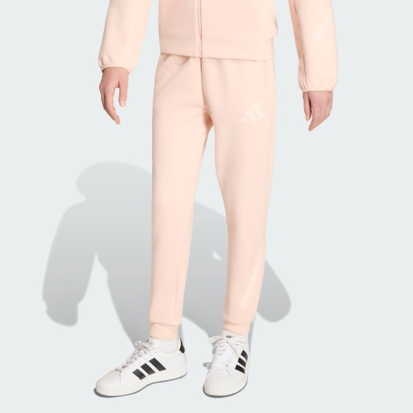 Pink adidas Z.N.E. Tapered-Leg Pants
