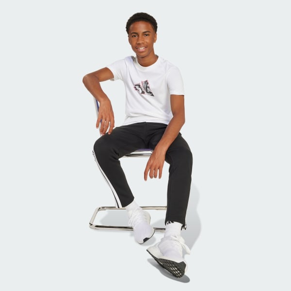White Codes Photoreal Logo Graphic Tee Kids