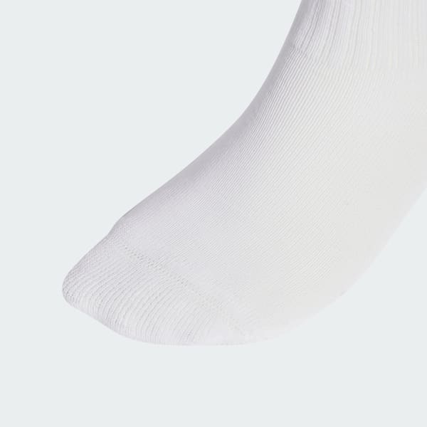 White Linear Kids Crew 3 Pairs Per Pack Socks
