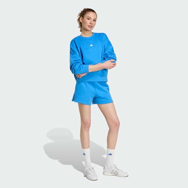Blue Essentials Small Logo Feelcozy Sweatshirt