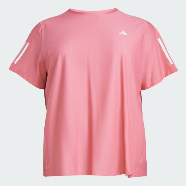 ★★Adairs★★ Own the Run Tea JD6433 Own The Run Tee - Pink | adidas Hong Kong