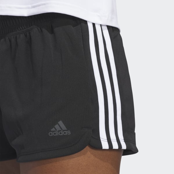 adidas Pacer 3 Stripes Knit Shorts Black adidas Singapore