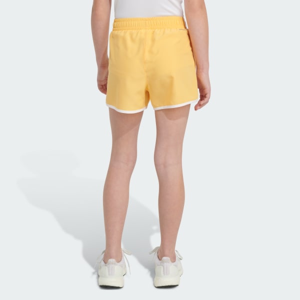 Yellow Woven Retro Short