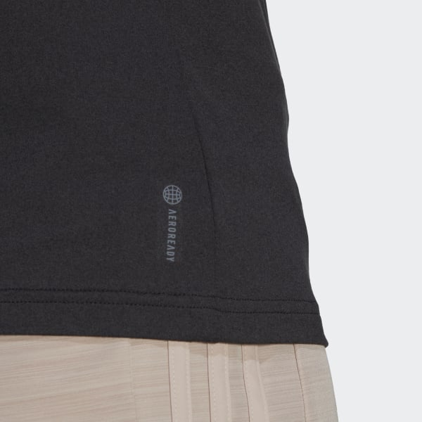 Adidas womens aeroready train essentials minimal branding woven