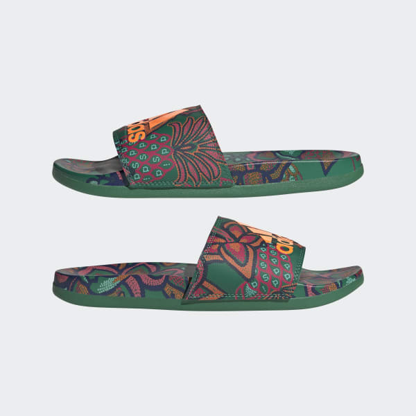 Adidas originals ojotas top verdes
