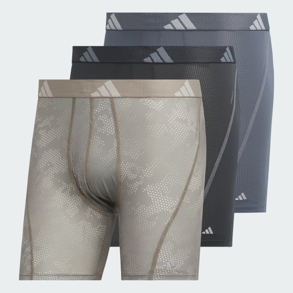 Performance Mesh Graphic 3-Pack Boxer Briefs