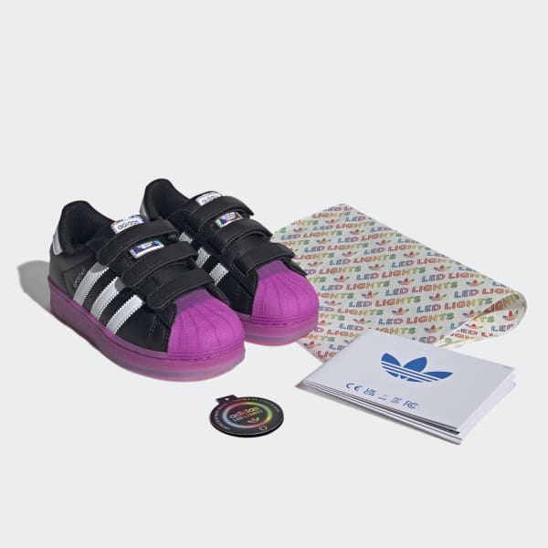 Adidas superstar com led cheap