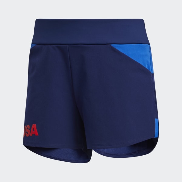 Blue USA Pull-On Shorts IEV08