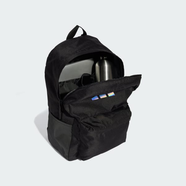 Black Classic Badge of Sport Iridescent Backpack