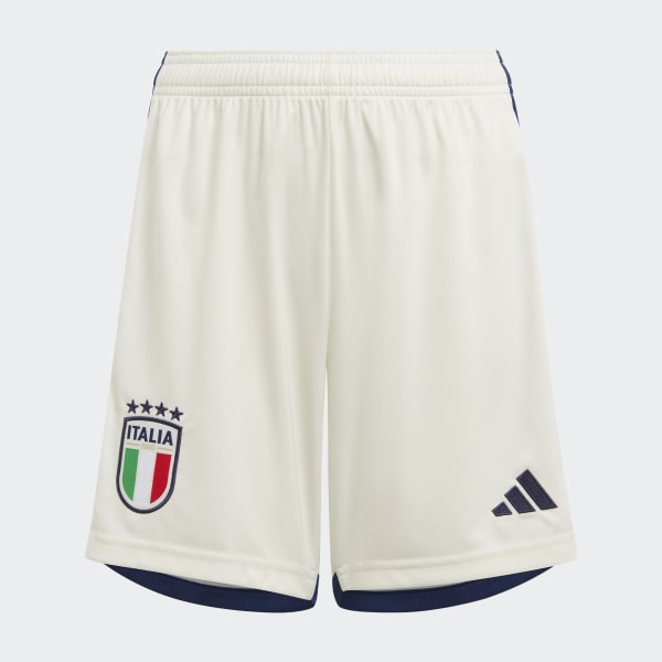 White Italy 23 Away Shorts