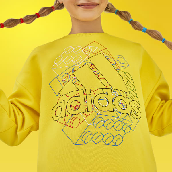 Κίτρινο adidas x Classic LEGO® Sweatshirt ZS191