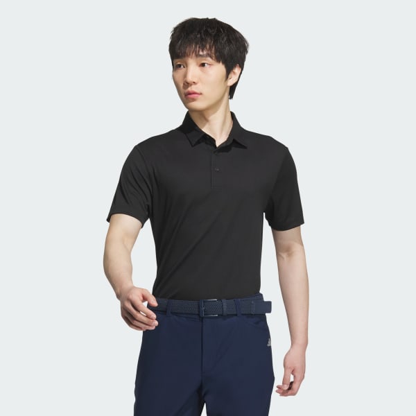Black Short Sleeve Polo Shirt
