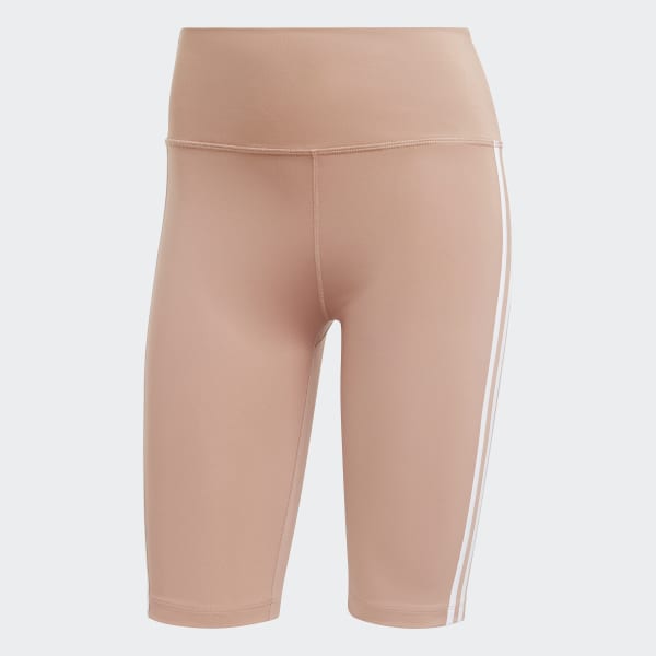 Brown Adicolor Classics High-Waisted Short Leggings