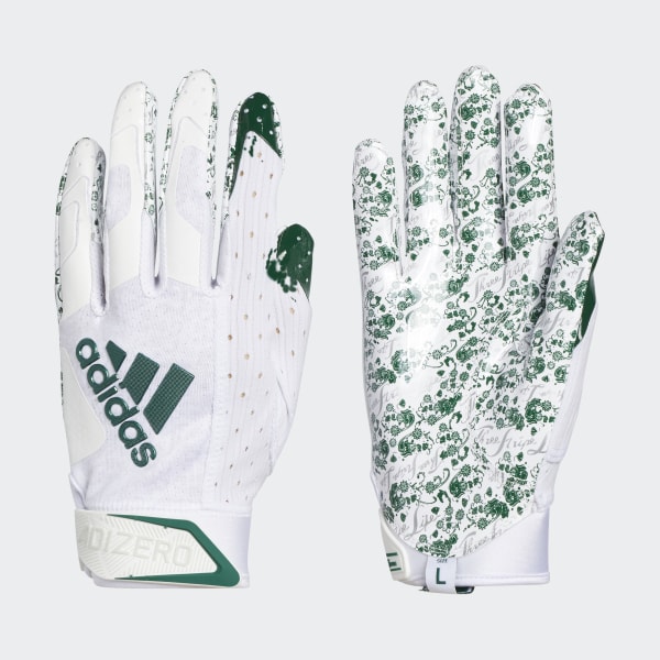 green adidas football gloves