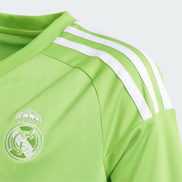 Conjunto portero primera equipación Real Madrid 23/24 (Adolescentes) -  Verde adidas